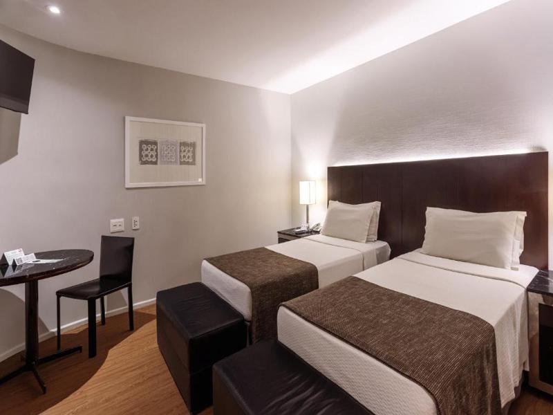 Orla Copacabana Hotel Quarto Superior com 2 Camas de Solteiro